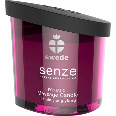 Swede Senze Ecstatic Świeca do masażu 150 ml, jaśmin & ylang ylang Swede Senze Ecstatic Świeca do masażu 150 ml, jaśmin & ylang ylang