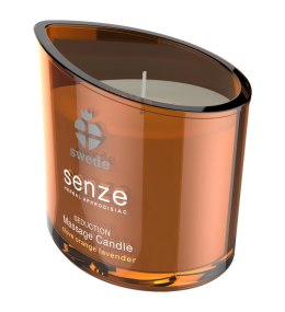 Swede Senze Massage Candle Seduction 150ml - świeca do masażu, goździk i pomarańcza