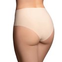 Bye Bra Invisible High Brief L - Majtki bezszwowe Nude & Black 2 szt.