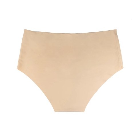 Bye Bra Invisible High Brief XL Nude & Black - Bezszwowe majtki 2-pak Bye Bra Invisible High Brief XL Nude & Black - Bezszwowe majtki 2-pak