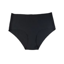 Bye Bra Invisible High Brief Nude + Black XXL - Bezszwowe majtki 2-pak