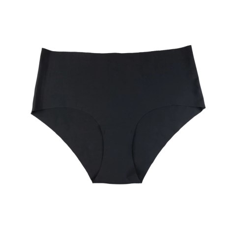 Bye Bra Invisible High Brief Nude + Black XXL - Bezszwowe majtki 2-pak Bye Bra Invisible High Brief Nude + Black XXL - Bezszwowe majtki 2-pak