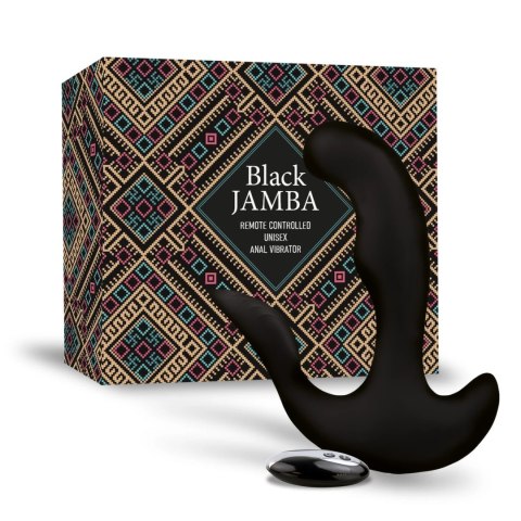 FeelzToys Black Jamba - uniwersalny masażer z funkcją grzania, czarny FeelzToys Black Jamba - uniwersalny masażer z funkcją grzania, czarny