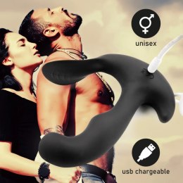 FeelzToys Black Jamba - uniwersalny masażer z funkcją grzania, czarny