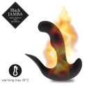 FeelzToys Black Jamba - uniwersalny masażer z funkcją grzania, czarny