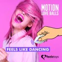 FeelzToys Motion Love Balls Foxy model zdalnie sterowany silikonowy IPX7