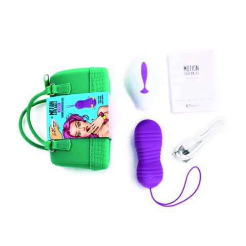 FeelzToys Motion Love Balls Foxy model zdalnie sterowany silikonowy IPX7 FeelzToys Motion Love Balls Foxy model zdalnie sterowany silikonowy IPX7