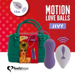 FeelzToys Motion Love Balls Jivy pilot wodoodporne 7 trybow 3.2x8.3cm