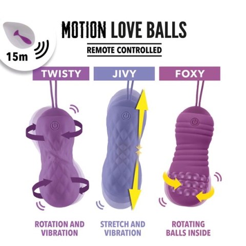 FeelzToys Motion Love Balls Jivy pilot wodoodporne 7 trybow 3.2x8.3cm FeelzToys Motion Love Balls Jivy pilot wodoodporne 7 trybow 3.2x8.3cm