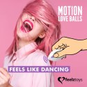 FeelzToys Motion Love Balls Jivy pilot wodoodporne 7 trybow 3.2x8.3cm