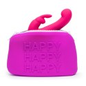 Happy Rabbit Etui Storage Zip Bag Large silikonowe fioletowe 25,4cm