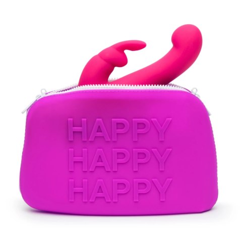 Happy Rabbit Etui Storage Zip Bag Large silikonowe fioletowe 25,4cm Happy Rabbit Etui Storage Zip Bag Large silikonowe fioletowe 25,4cm