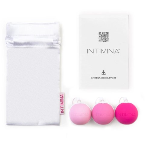 Intimina Laselle Kegel Routine - zestaw trenażerow mięśni Kegla 3 wagi Intimina Laselle Kegel Routine - zestaw trenażerow mięśni Kegla 3 wagi