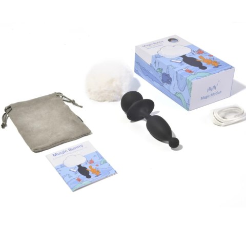 Magic Motion Bunny Tail Plug z aplikacją i wymiennym ogonkiem 13 cm Magic Motion Bunny Tail Plug z aplikacją i wymiennym ogonkiem 13 cm