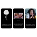 Magic Motion Bunny Tail Plug z aplikacją i wymiennym ogonkiem 13 cm
