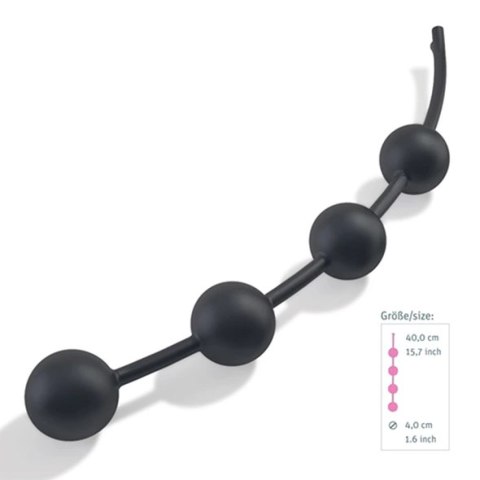 Mystim Booty Garland łańcuch intymny z silikonu medycznego, do elektrostymulacji, 40 cm Mystim Booty Garland łańcuch intymny z silikonu medycznego, do elektrostymulacji, 40 cm