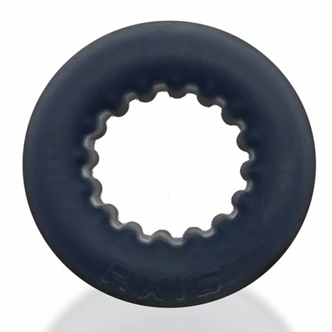 Oxballs Axis Rib Griphold czarny pierścień z silikonową fakturą 5 cm