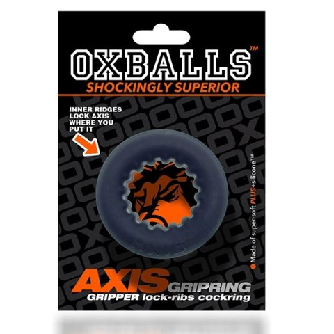 Oxballs Axis Rib Griphold czarny pierścień z silikonową fakturą 5 cm Oxballs Axis Rib Griphold czarny pierścień z silikonową fakturą 5 cm