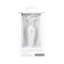 Pillow Talk Fancy szklany korek anatomiczny z bonusowym wibratorem 10 cm