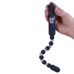 PowerBullet Mega Booty Beads Grey - system koralikow anatomicznych wibrujących