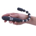 PowerBullet Mega Booty Beads Grey - system koralikow anatomicznych wibrujących