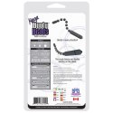 PowerBullet Mega Booty Beads Grey - system koralikow anatomicznych wibrujących