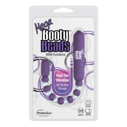 PowerBullet Mega Booty Beads Violet - elastyczny model z 7 trybami pracy