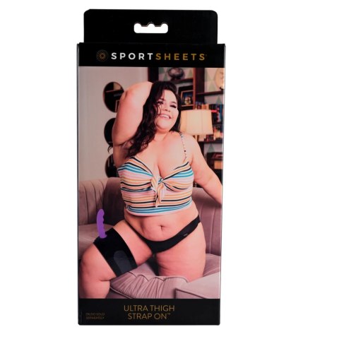 Sportsheets Ultra Thigh Strap On - uprząż udowa neoprenowa uniwersalna Sportsheets Ultra Thigh Strap On - uprząż udowa neoprenowa uniwersalna
