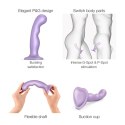 Strap-On-Me Dildo Plug P&G Metallic Lilac M silikonowy 15 cm