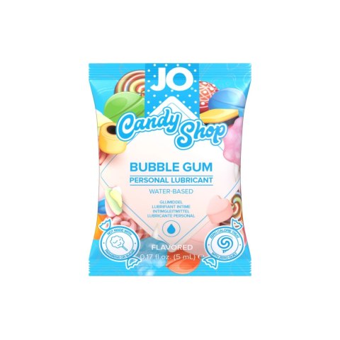 System JO H2O Candy Shop Bubblegum 5 ml - żel nawilżający, saszetka