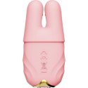 ZALO Nave Coral Pink - Zaciski wibrujące, pilot, silikon, IPX4