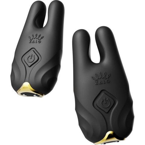ZALO Nave Obsidian Black - Wibrujące zaciski EasyClamp z pilotem