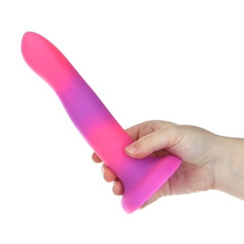 Addiction Rave Dong Pink/Purple silikonowy 20 cm z przyssawką LED Addiction Rave Dong Pink/Purple silikonowy 20 cm z przyssawką LED