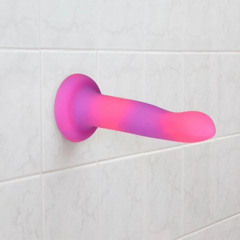 Addiction Rave Dong Pink/Purple silikonowy 20 cm z przyssawką LED Addiction Rave Dong Pink/Purple silikonowy 20 cm z przyssawką LED