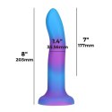 Addiction Rave Dong niebiesko-fioletowy 20,3 cm giętki świecący