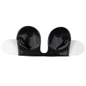 Bye Bra Seamless U-Style Bra A Czarny biustonosz samoprzylepny bezszwowy