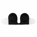 Bye Bra Seamless U-Style Bra B Czarny z odpinanymi skrzydełkami