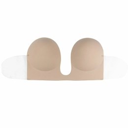 Bye Bra Seamless U-Style Bra C Nude samonośny biustonosz z odpinanymi skrzydełkami