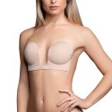 Bye Bra Seamless U-Style Bra C Nude samonośny biustonosz z odpinanymi skrzydełkami