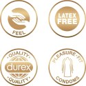 Durex Nude No Latex 10 szt - cienkie, bezlateksowe, szerokość 56 mm
