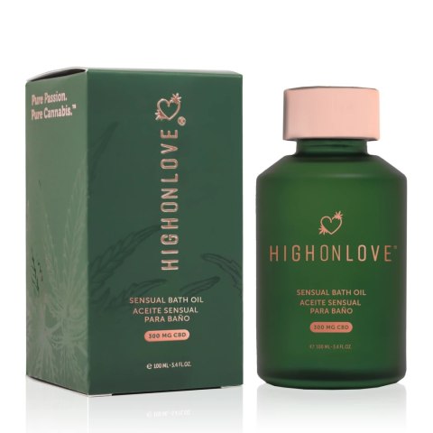 HighOnLove CBD Bath & Body Oil 100ml - Luksusowy Olejek do Kąpieli i Ciała HighOnLove CBD Bath & Body Oil 100ml - Luksusowy Olejek do Kąpieli i Ciała