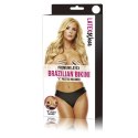 Latexwear Premium Bikini Brazylijskie Latex Czarne M/L + Nakładki