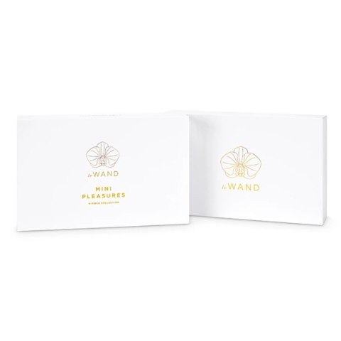 Le Wand Mini Pleasures 4-Piece Collection - Zestaw podrożny, stal i silikon Le Wand Mini Pleasures 4-Piece Collection - Zestaw podrożny, stal i silikon
