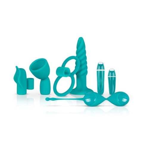 Loveboxxx Starter Kit Love & Play 7-elementowy zestaw zielony Loveboxxx Starter Kit Love & Play 7-elementowy zestaw zielony