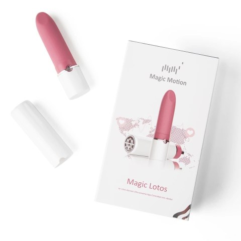 Magic Motion Lotos mini urządzenie intymne sterowane aplikacją, rożowe Magic Motion Lotos mini urządzenie intymne sterowane aplikacją, rożowe