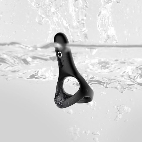 Magic Motion Rise Black - inteligentny pierścień wibrujący, czarny Magic Motion Rise Black - inteligentny pierścień wibrujący, czarny