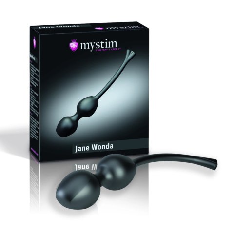 Mystim Jane Wonda Geisha Balls Duo - silikonowe kulki trenujące 19,6 cm Mystim Jane Wonda Geisha Balls Duo - silikonowe kulki trenujące 19,6 cm