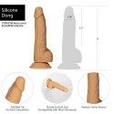 Naked Addiction Dual Density Caramel 20 cm silikonowy model intymny