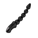 Nexus Bendz Black - silikonowy system wibracyjny, 6 trybow, USB