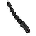 Nexus Bendz Black - silikonowy system wibracyjny, 6 trybow, USB